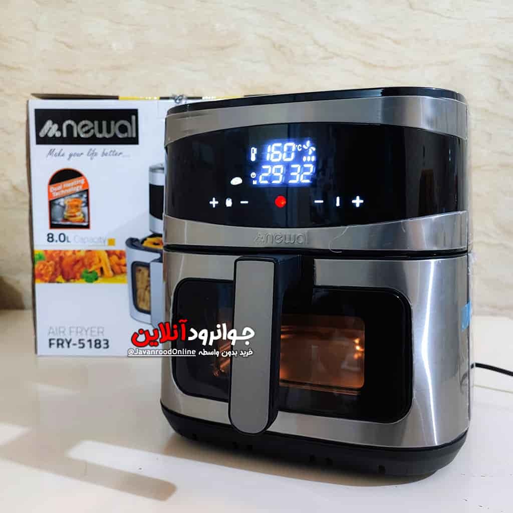 سرخ کن نوال دو المنت 8 لیتر 2000 وات مدل Newal FRY-5183 — تصویر ۳