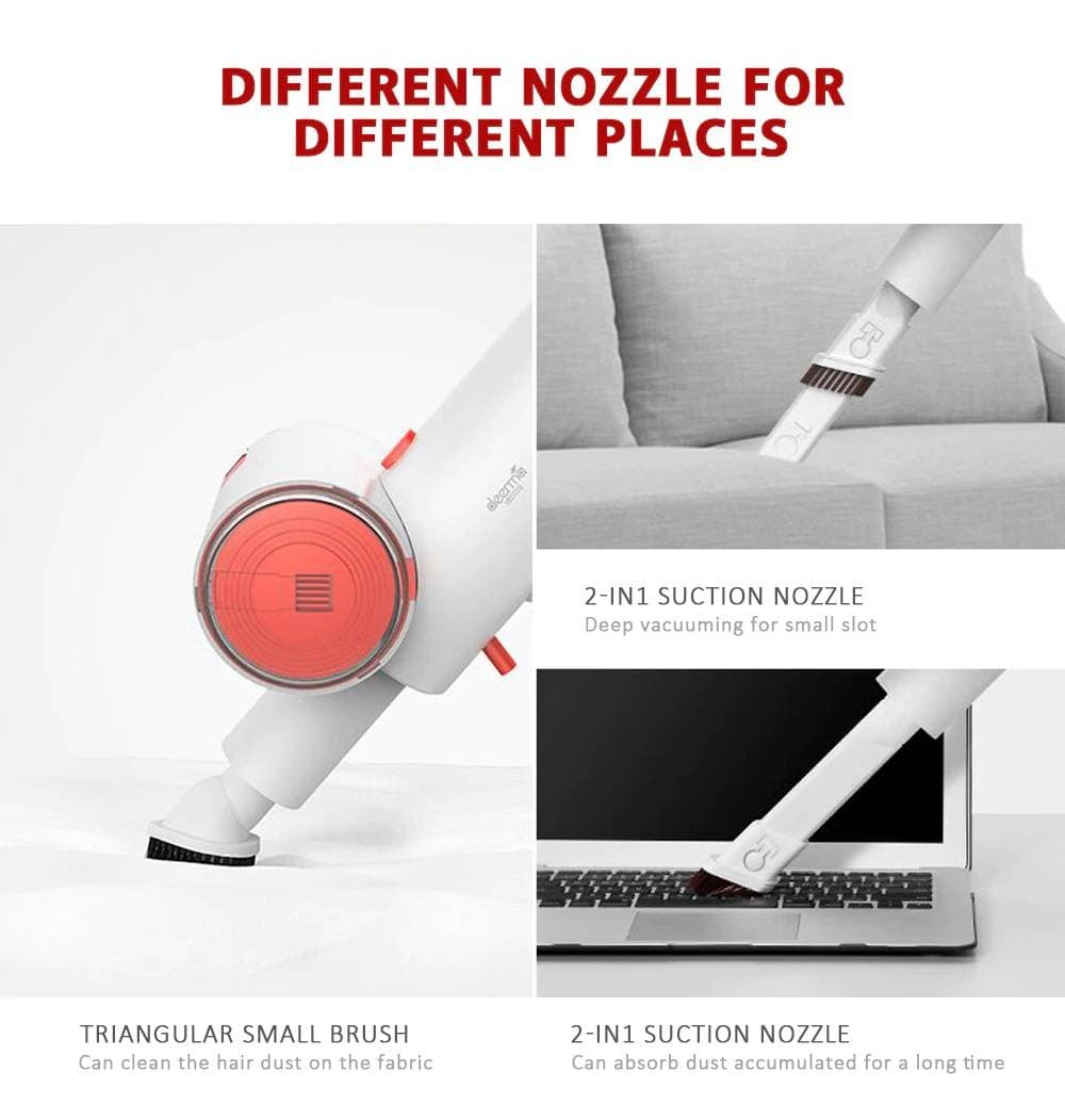 جارو شارژی شیائومی درما Xiaomi Deerma Handheld Wireless Vacuum Cleaner VC25 Plus — تصویر ۳