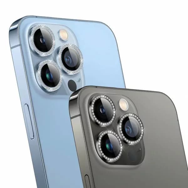 محافظ لنز آیفون 13 پرو و 13 پرو مکس گرین Green Diamond Camera Lens for iPhone 13 Pro Max / 13 Pro GNDCL13PM — تصویر ۵