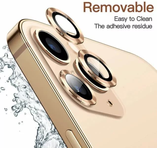 محافظ لنز آیفون 13 پرو و 13 پرو مکس گرین Green iPhone 13 Pro/13 Pro Max Iron Camera Lens GNCMP13P — تصویر ۷