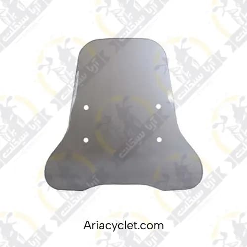 طلق بادگیر موتور سیکلت ویو ساده (شفاف)