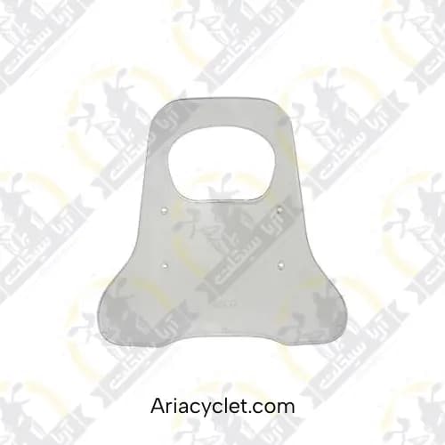 طلق بادگیر موتور سیکلت ویو شیشه خور (شفاف)