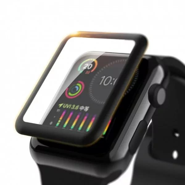 محافظ صفحه نمایش شفاف اپل واچ سری 4/5/6 سایز 44 میلی متری گرین مدل Green 3D HD Glass Screen Protector for Apple Watch 44mm Series 4/5/6 GNWHW44CL — تصویر ۲
