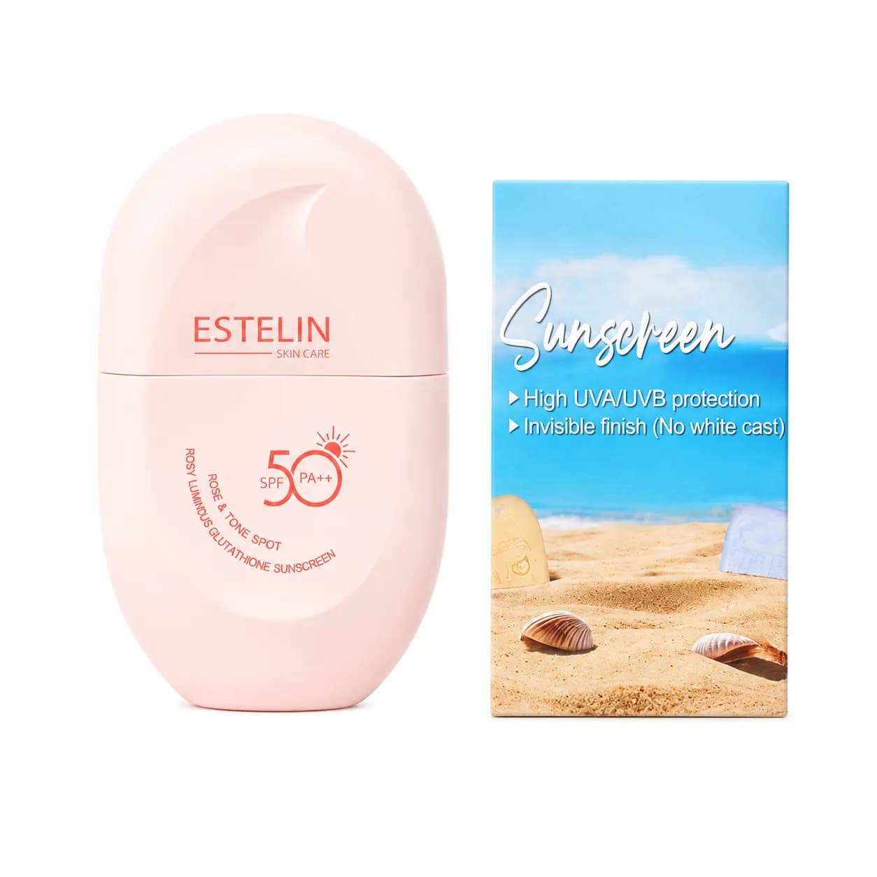 ضد آفتاب نیاسینامید گلوتاتیون استیلین spf50 حجم 60 میل کد 1964