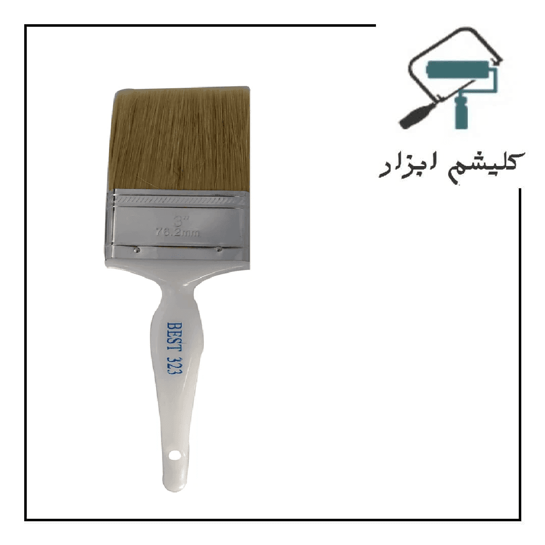 قلم مو رنگ 3 اینچ بست