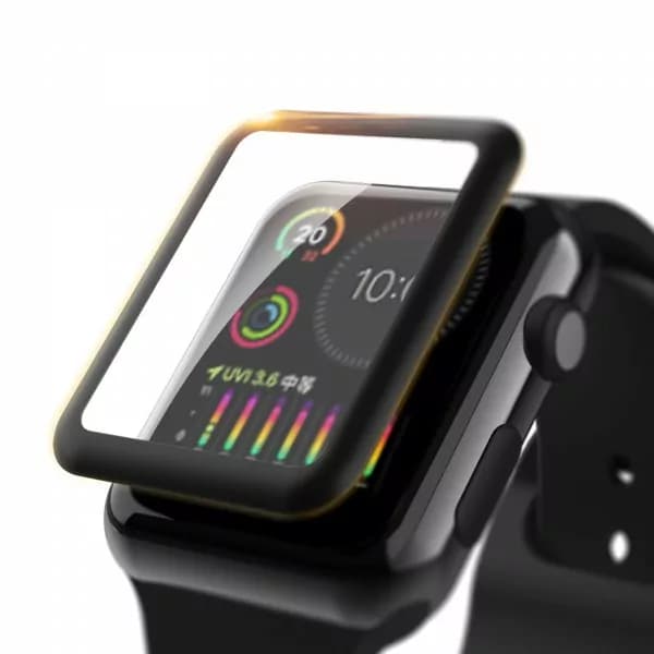 محافظ صفحه نمایش مات اپل واچ سری 7 سایز 45 میلی متری گرین مدل Green 3D AG Matte Glass Screen Protector for Apple Watch 45mm GN3DAGW45CL — تصویر ۵
