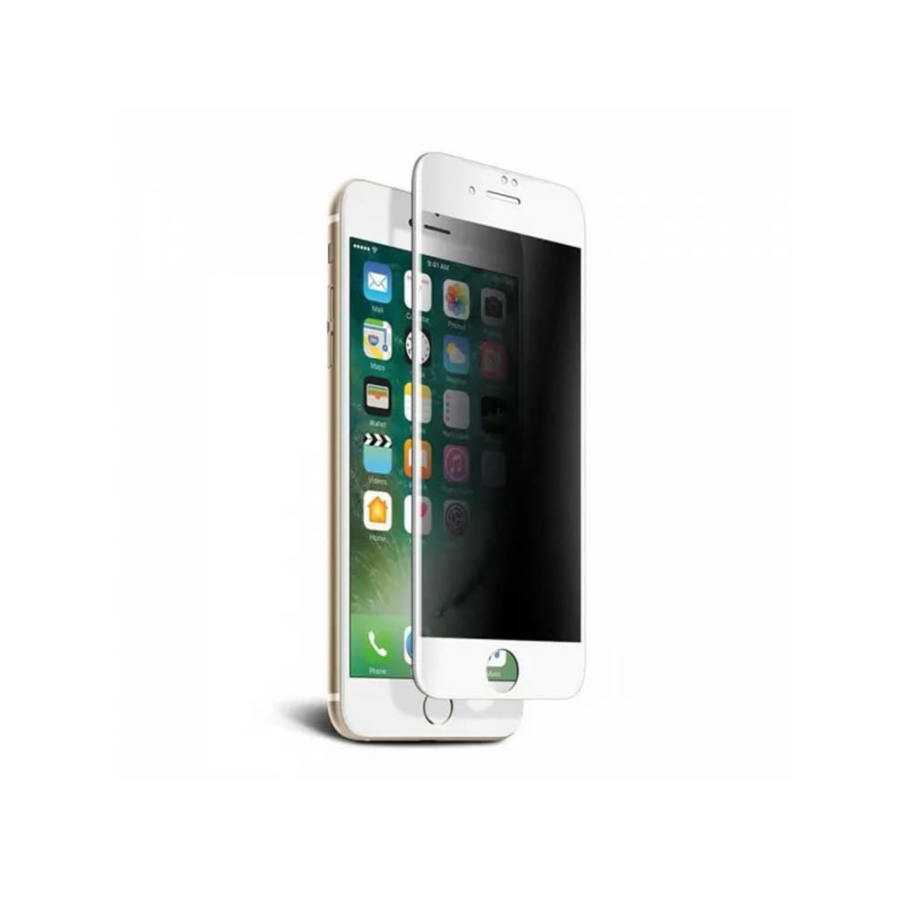 محافظ صفحه نمایش شیشه ای حریم خصوصی سه بعدی Green 3D Privacy Pro Anti-Peeping Full Curved Glass for iPhone 7/8 Plus — تصویر ۳