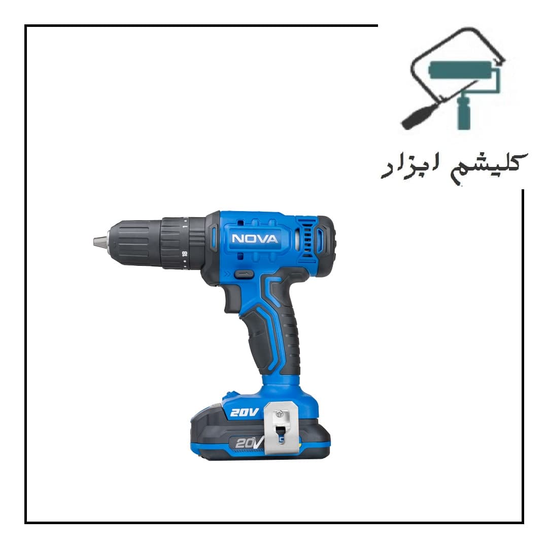 دریل شارژی 13 میلیمتری نووا مدل 7720