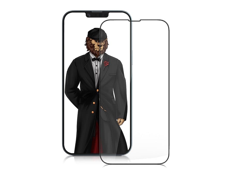 محافظ صفحه نمایش شیشه ای آیفون 13 و 13 پرو گرین Green iPhone 13/13 Pro 3D Scratch Free Glass GNEDGEGL13PCL — تصویر ۵