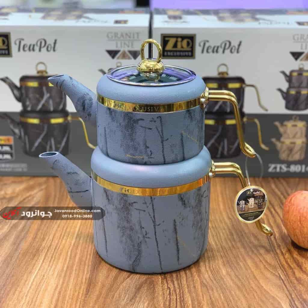 کتری قوری گرانیتی زیو Zio ZTS-8014 پرداخت در محل — تصویر ۳
