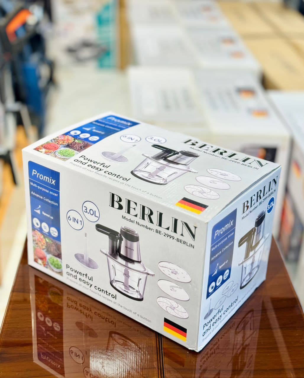 خردکن غذاساز برلین 6 کاره مدل Berlin BE-2999 — تصویر ۸