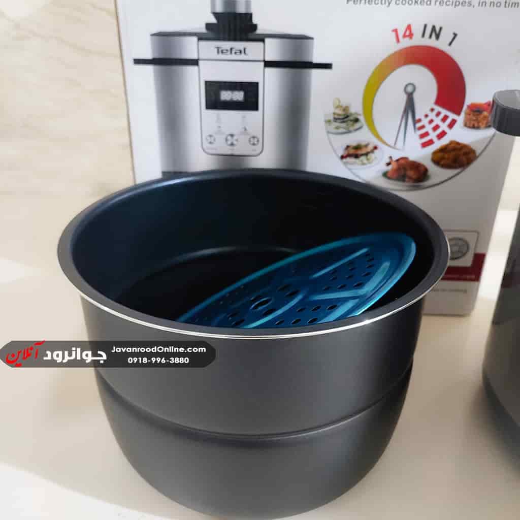 زودپز برقی تفال 1200 وات 6 لیتر Tefal TE-1691 — تصویر ۵