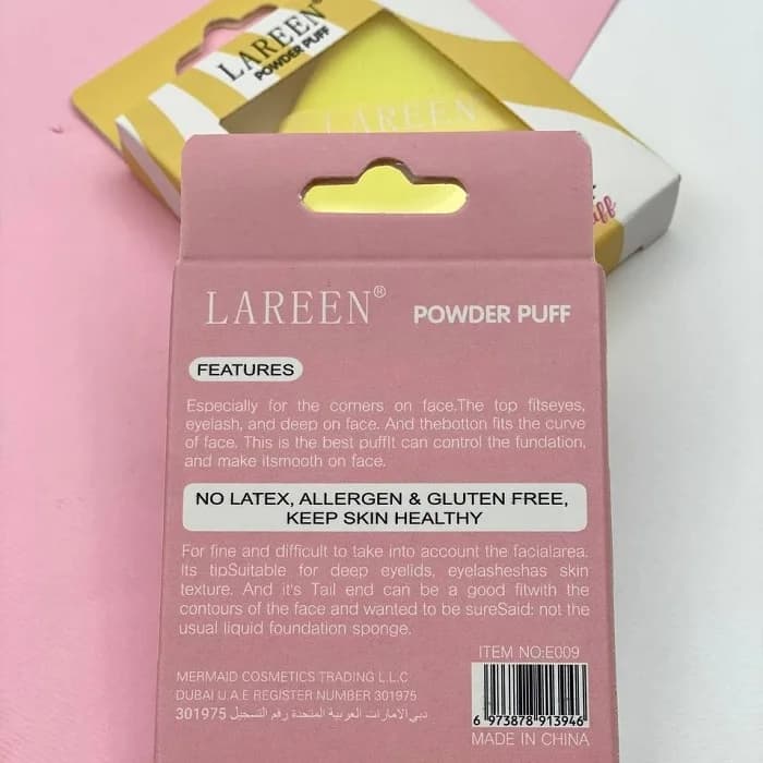 پد مخملی دسته دار مثلثی برند Lareen کد 5111 — تصویر ۵