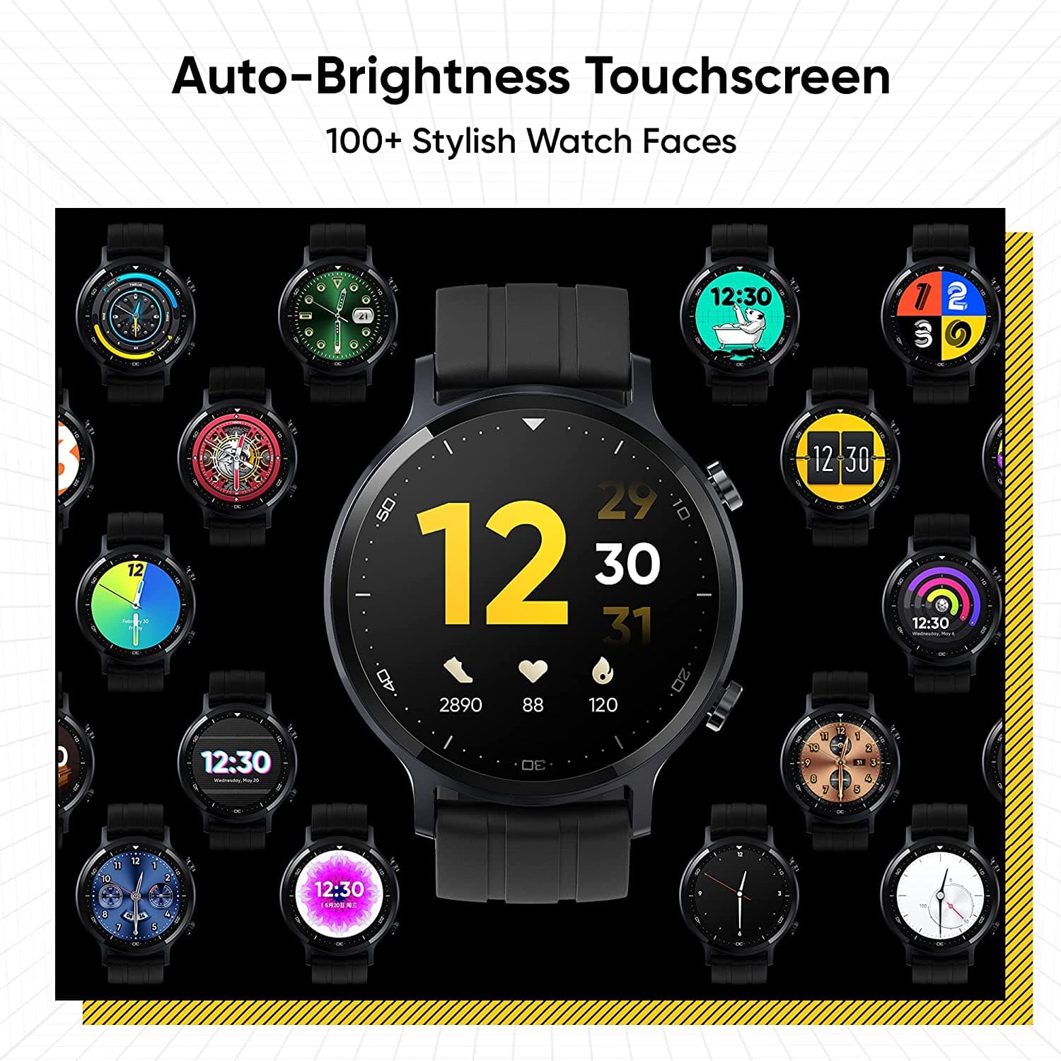 ساعت هوشمند ریلمی Realme Watch S Smart Watch RMA207 نسخه گلوبال — تصویر ۶