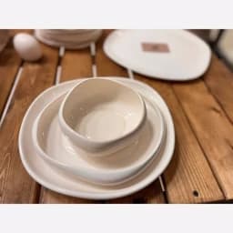 سرویس غذاخوری سرامیکی کار بسیار زیبا و شیک 29 پارچه — تصویر ۲