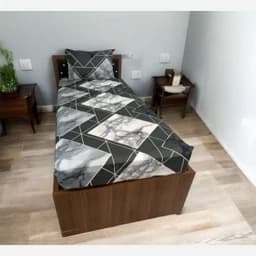 سرویس خواب کاور لحاف یک نفره در اندازه 160 در 220 سانتی متر به همراه ملحفه تشک 90در 200در طرح های متنوع — تصویر ۴