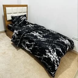 سرویس خواب کاور لحاف یک نفره در اندازه 160 در 220 سانتی متر به همراه ملحفه تشک 90در 200در طرح های متنوع — تصویر ۲