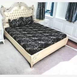 سرویس خواب کاور لحاف یک نفره در اندازه 160 در 220 سانتی متر به همراه ملحفه تشک 90در 200در طرح های متنوع — تصویر ۳