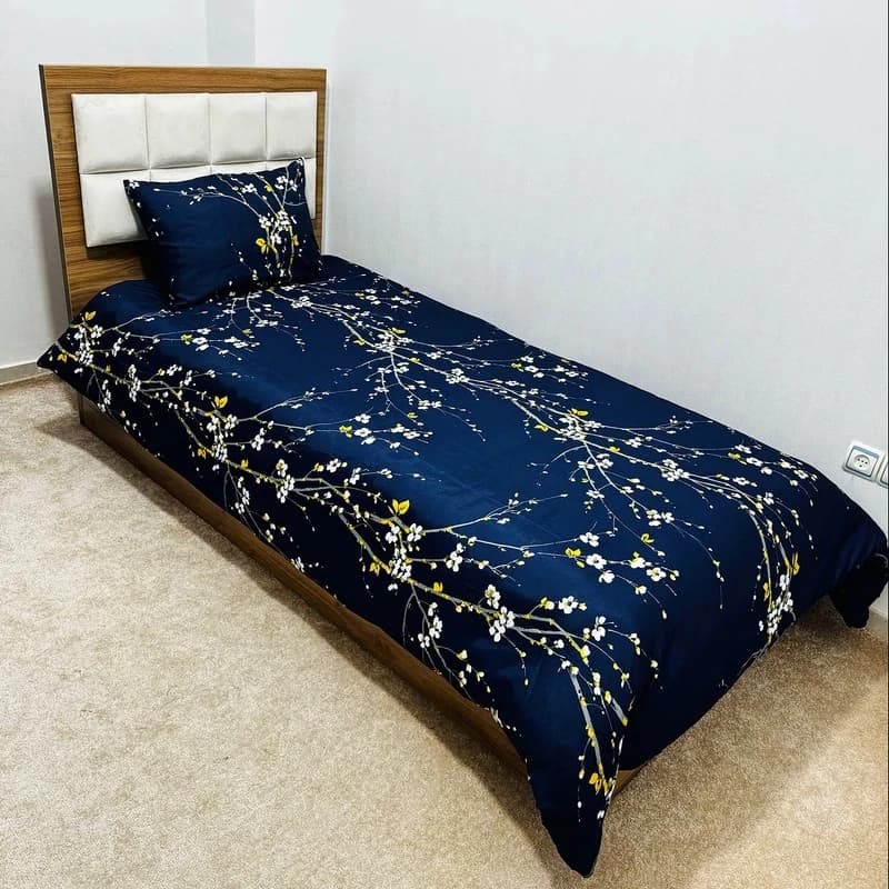 سرویس خواب کاور لحاف یک نفره در اندازه 160 در 220 سانتی متر در طرح های متنوع