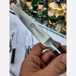 سرویس چاقو اشپزخانه استیل یک پارچه — تصویر ۴