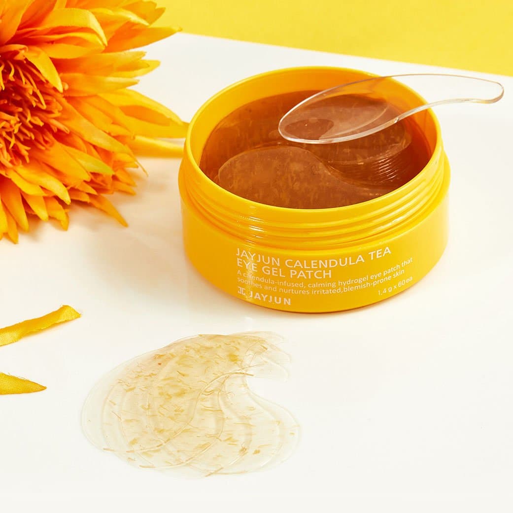 ماسک زیر چشم گل همیشه بهار کیس بیوتی KISS BEAUTY CALENDULA بسته ۶۰ عددی — تصویر ۴