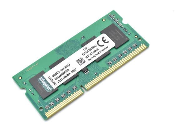 رم کینگستون نوت بوک مدل Kingston DDR3 1333S 4GB — تصویر ۲