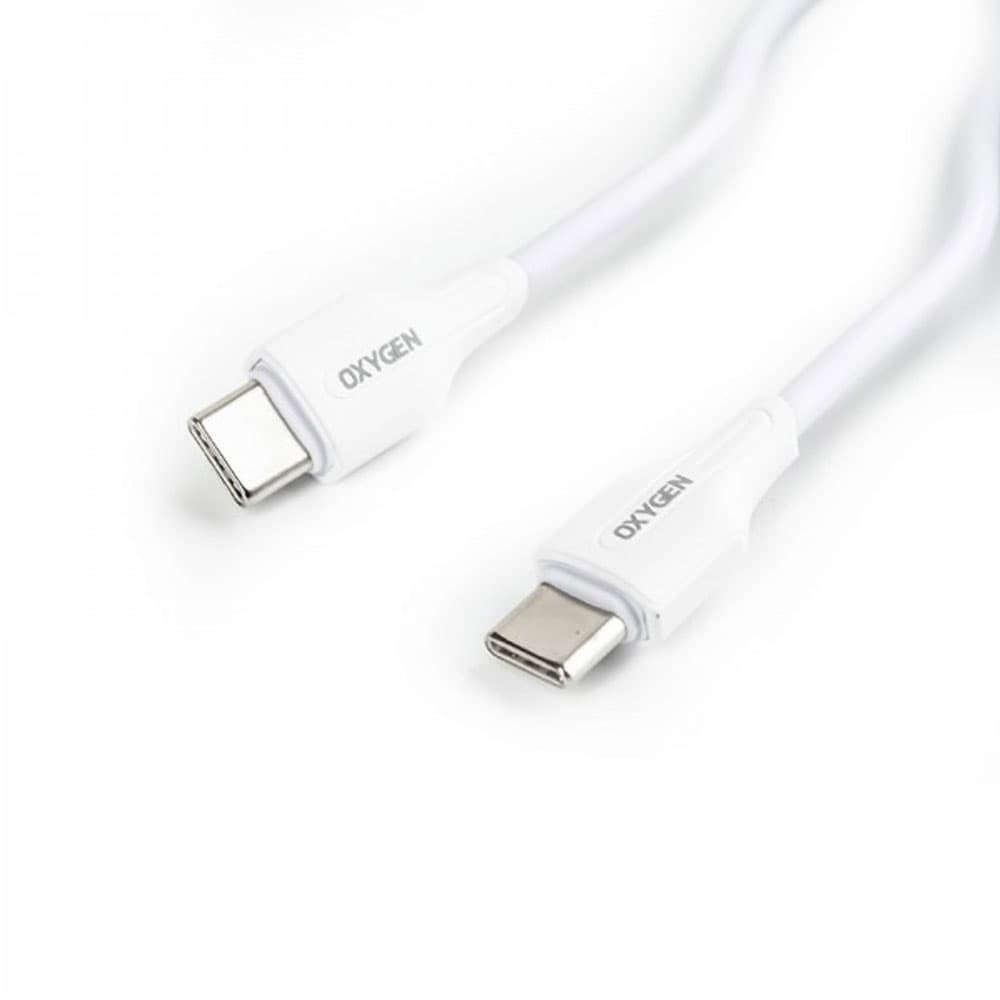 کابل Type-C to Type-C اکسیژن مدل OXYGEN LX4 طول 1 متر — تصویر ۲