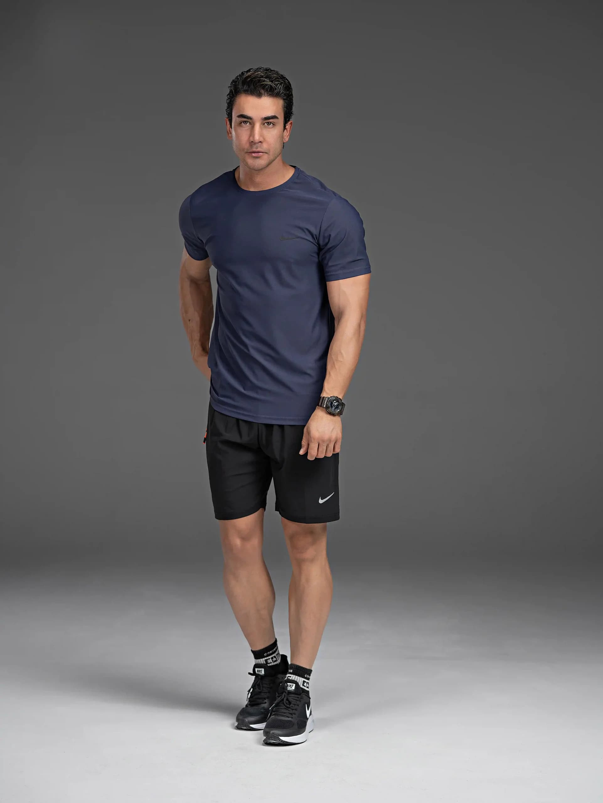 تیشرت ورزشی مردانه نایک فلامنت کد 1037 — تصویر ۲
