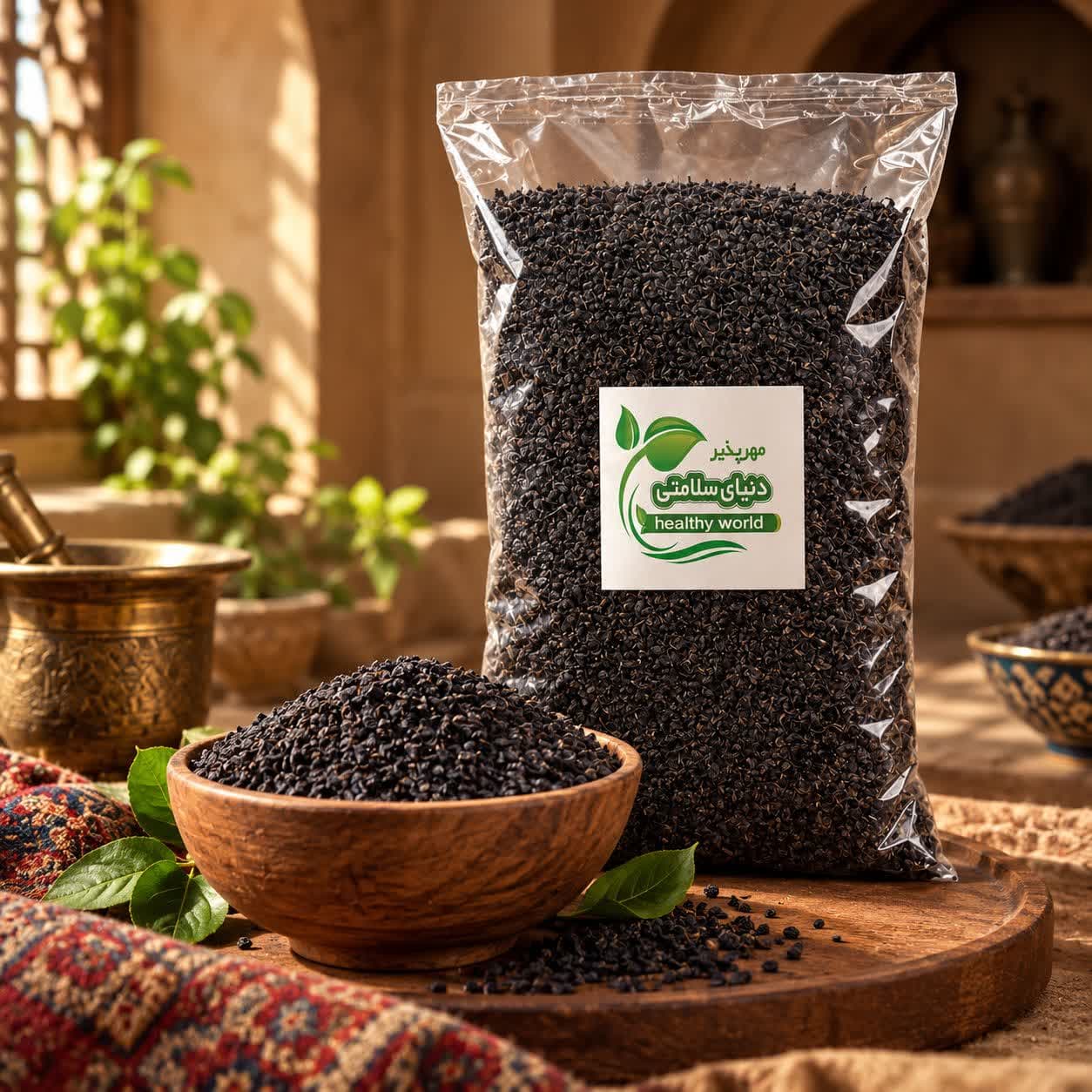چای سیاه اکبر عطری 300 گرمی