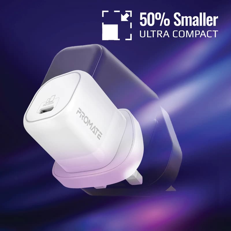 شارژر دیواری پرومیت مدل PowerPort-25 با توان 25W — تصویر ۲