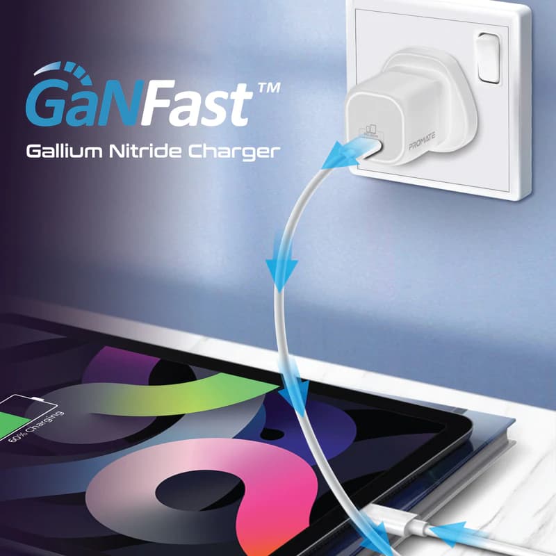 شارژر دیواری پرومیت مدل PowerPort-25 با توان 25W — تصویر ۳