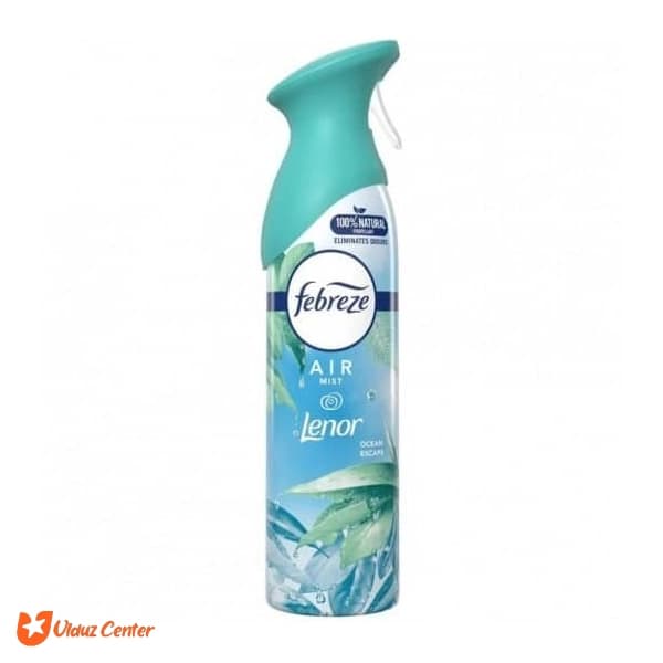 اسپری خوشبو کننده هوا Febreze مدل Lenor Ocean Escape حجم 185 میل