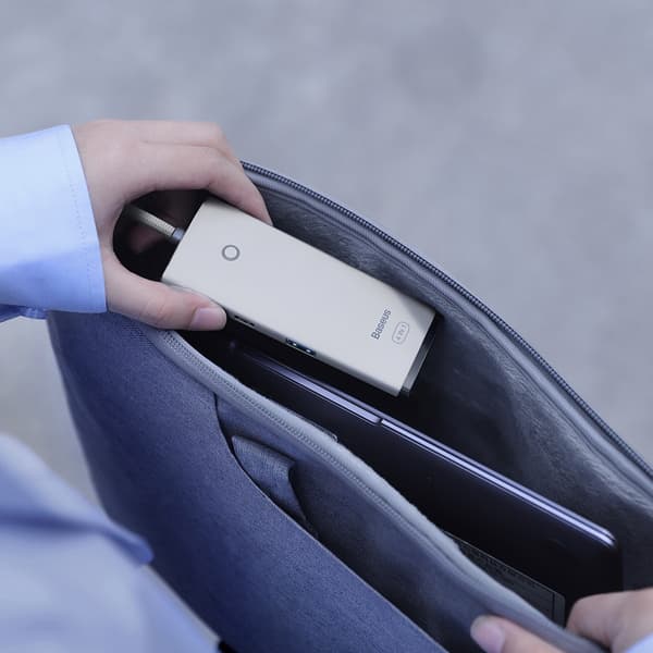 هاب و مبدل بیسوس مدل BASEUS LITE SERIES 4-PORT WKQX03 — تصویر ۲