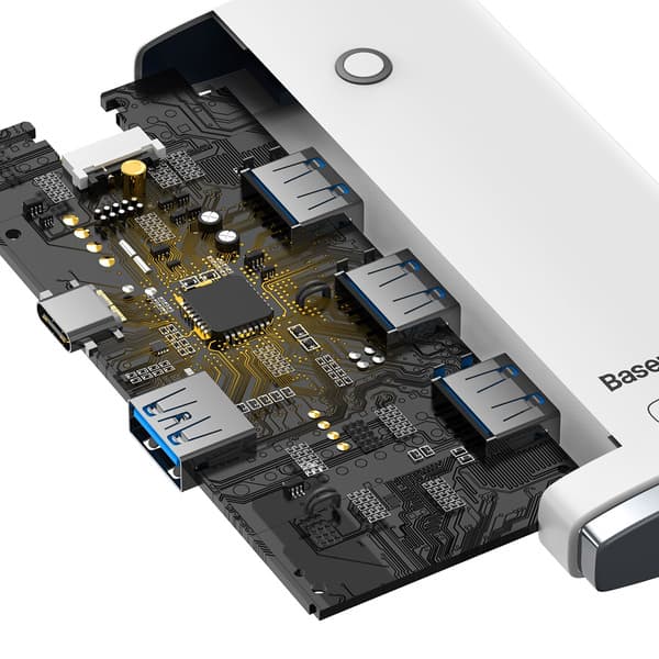 هاب و مبدل بیسوس مدل BASEUS LITE SERIES 4-PORT WKQX03 — تصویر ۷