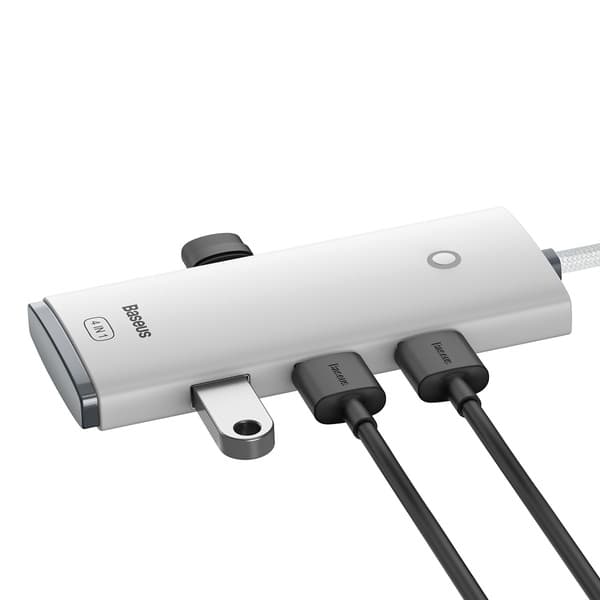 هاب و مبدل بیسوس مدل BASEUS LITE SERIES 4-PORT WKQX03 — تصویر ۸