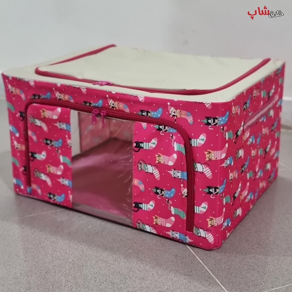 باکس لباس پارچه ای اسکلت دار عروسکی کد F80 — تصویر ۲