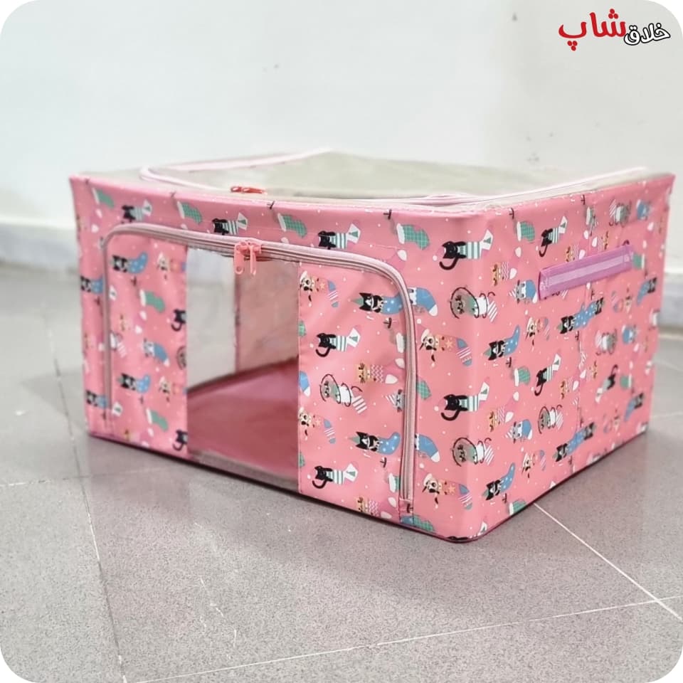 باکس لباس پارچه ای اسکلت دار عروسکی کد F80 — تصویر ۶