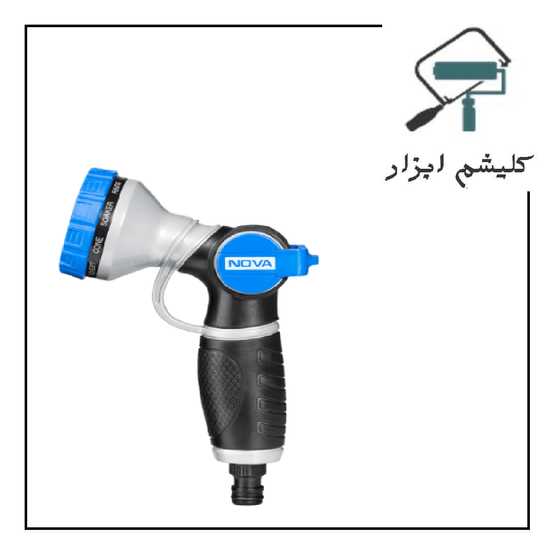آب پاش 10 کاره بدنه زینک نووا کد 2345