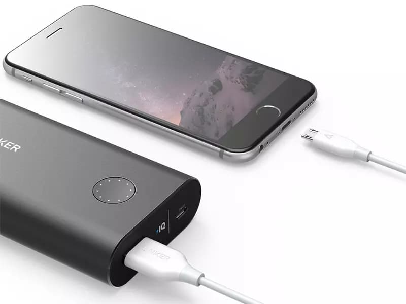 کابل شارژ ANKER Micro USB مدل A8133H21 طول 1.8 متر — تصویر ۳