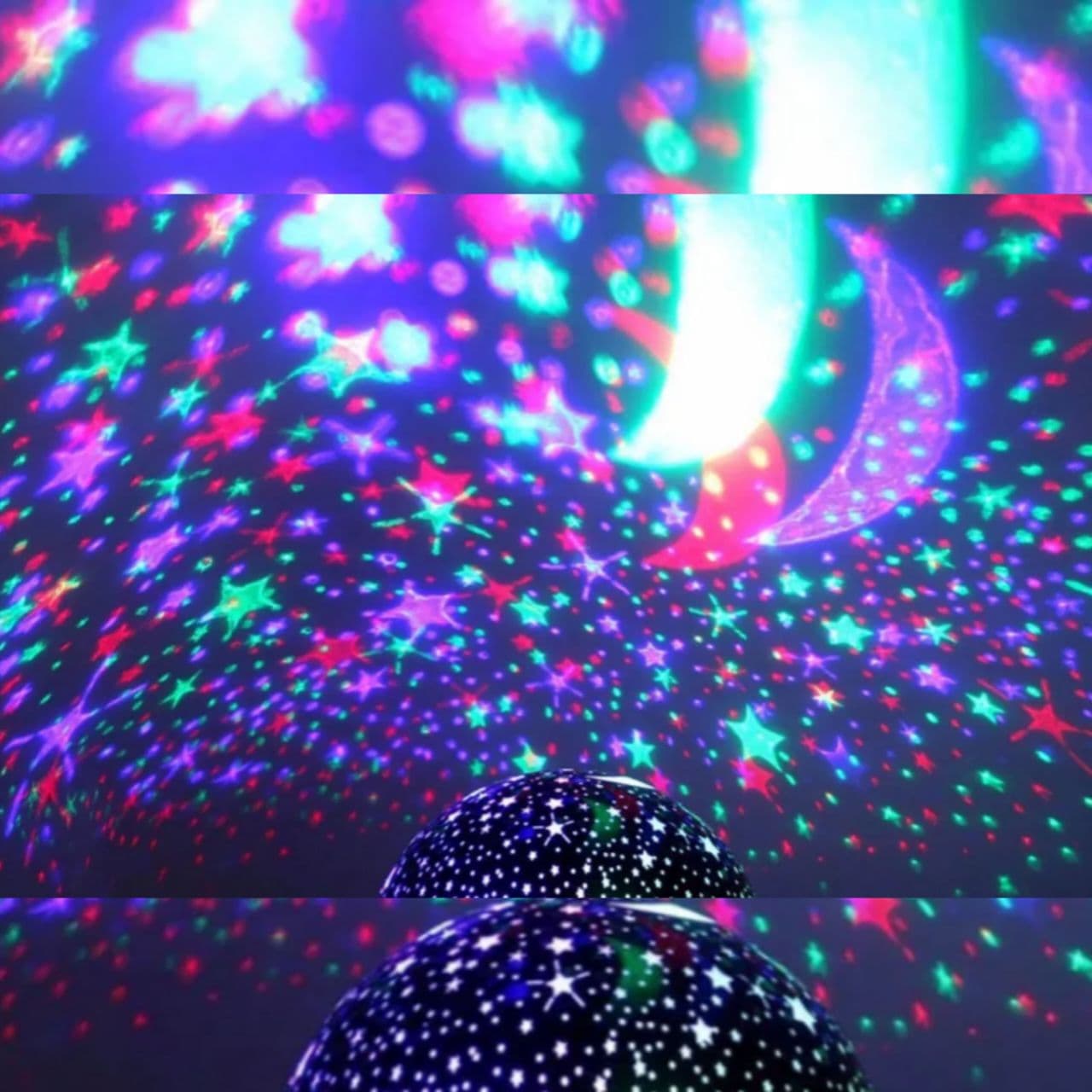لامپ و شب خواب LED ستاره کد 011 LSh — تصویر ۲