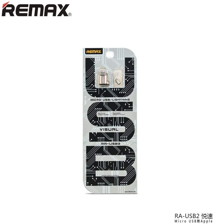 مبدل MicroUSB به لایتنینگ ریمکس مدل RA-USB2 — تصویر ۴