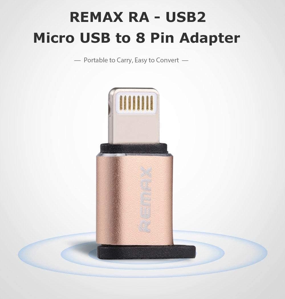 مبدل MicroUSB به لایتنینگ ریمکس مدل RA-USB2 — تصویر ۶