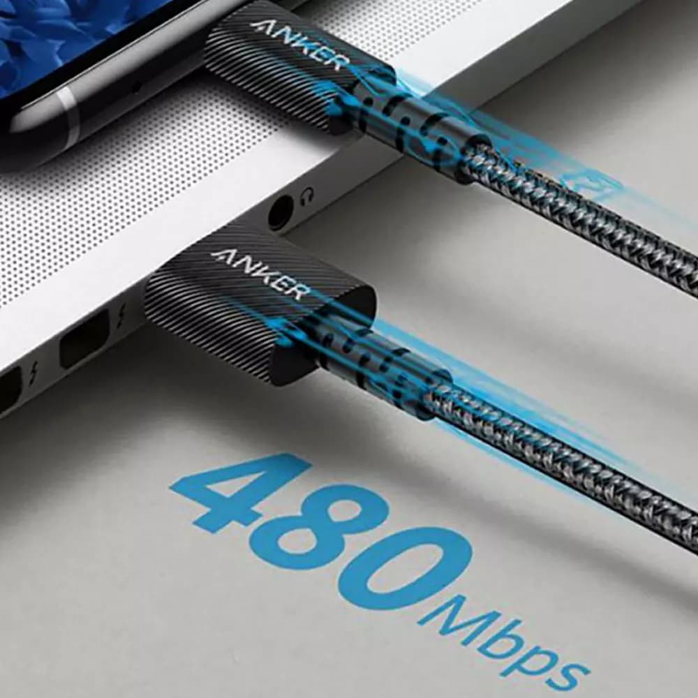 کابل ۱.۸ متری USB به Lightning انکر مدل Anker Powerline Select A8013H12 — تصویر ۲