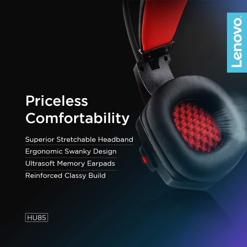 هدست گیمینگ لنوو مدل Lenovo Gaming Headset HU85 — تصویر ۶
