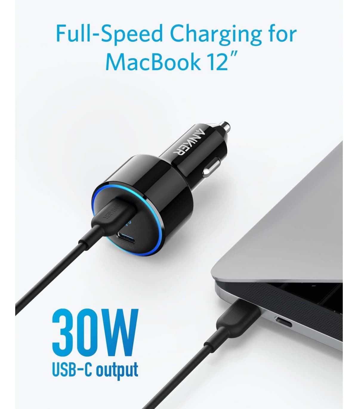 شارژر فندکی انکر مدل Anker PowerDrive III Duo A2725H11 — تصویر ۲