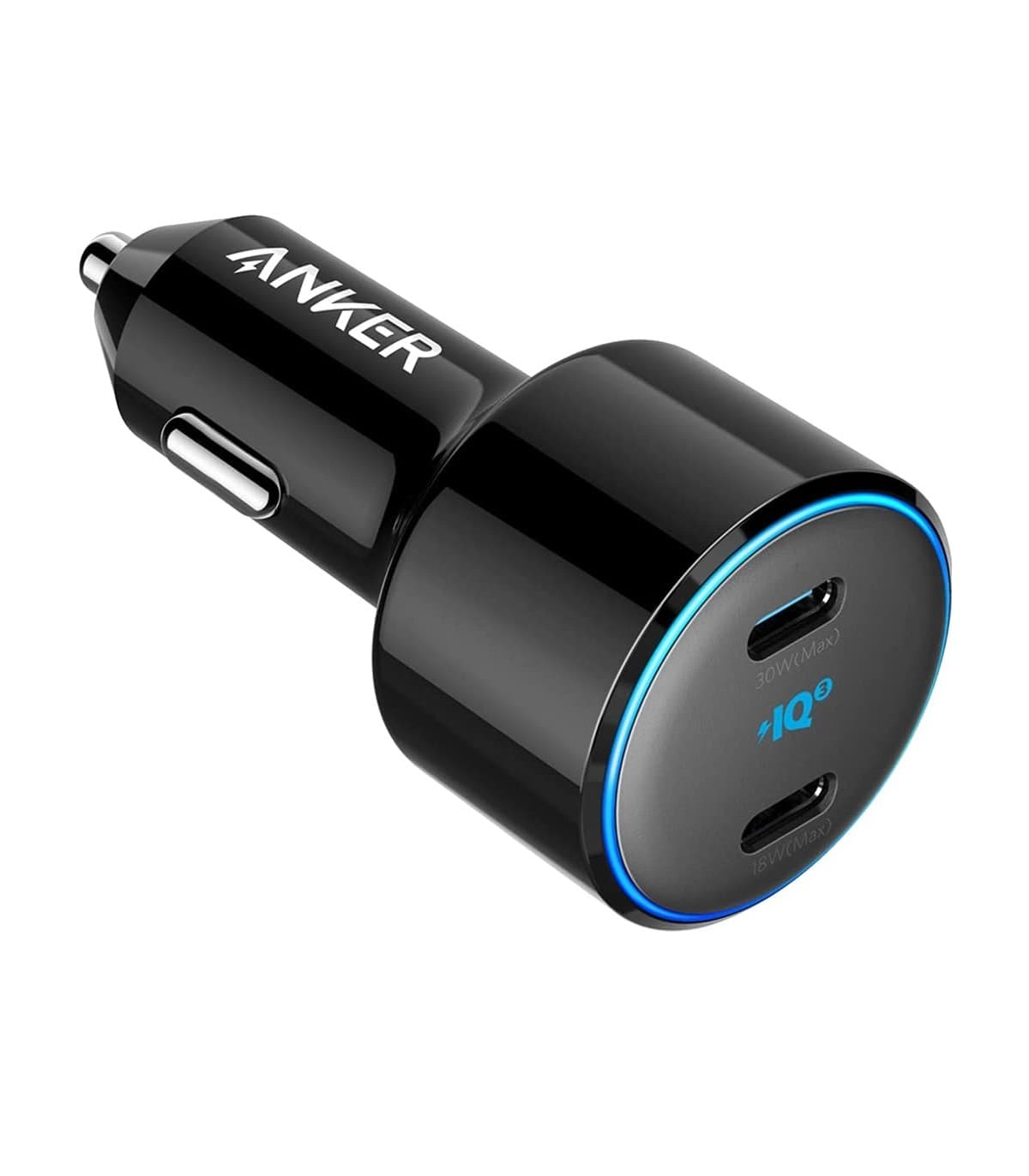 شارژر فندکی انکر مدل Anker PowerDrive III Duo A2725H11