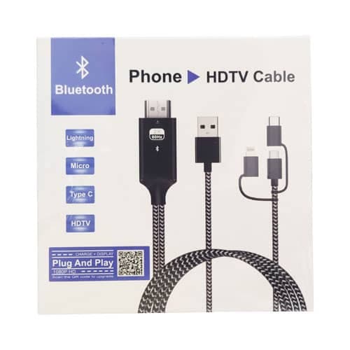 کابل اتصال تلویزیون به موبایل و انتقال تصویر HDTV — تصویر ۲