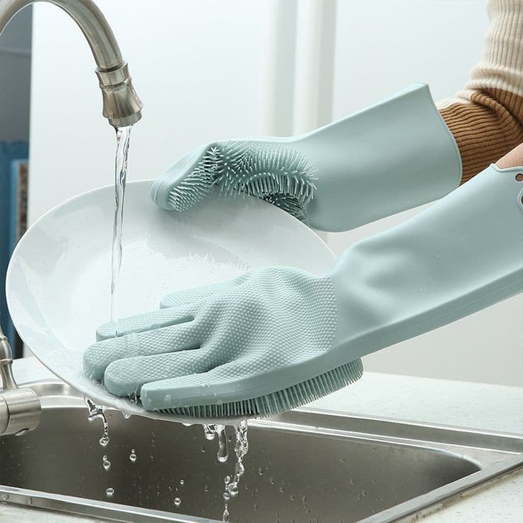 دستکش سیلیکونی پرزدار کد G71