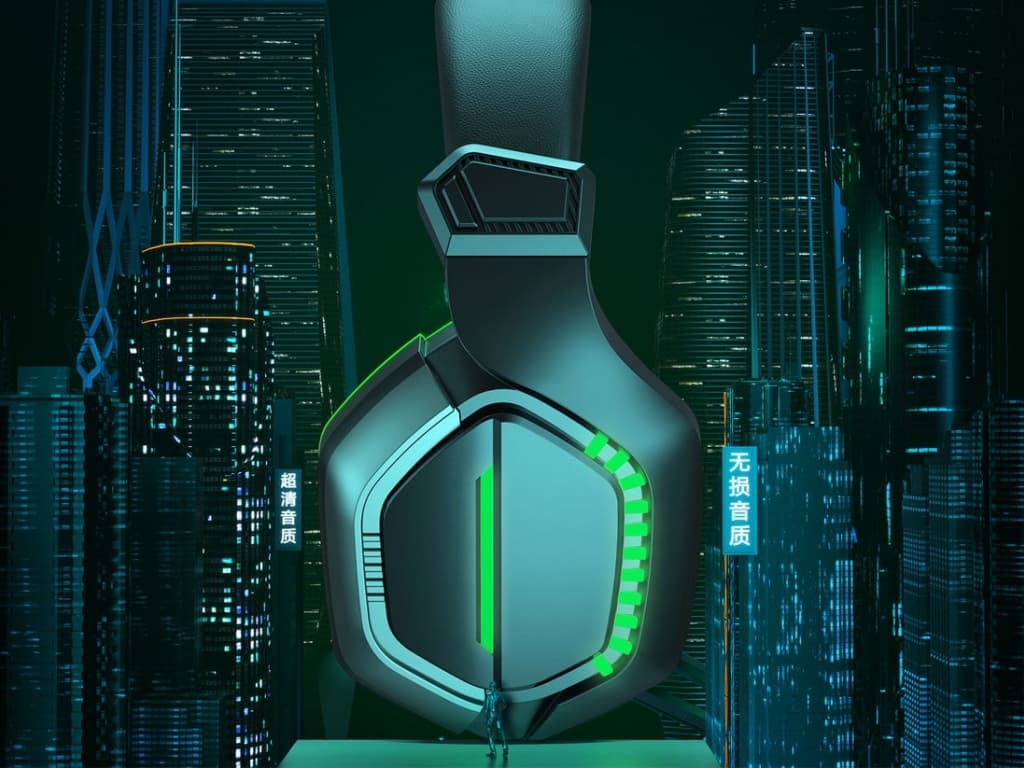هدفون گیمینگ جویروم Joyroom Wired Gaming Headset JR-HG1 — تصویر ۲