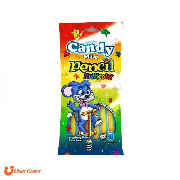پاستیل نواری Candy Mix مدل Multicolor وزن 85 گرم